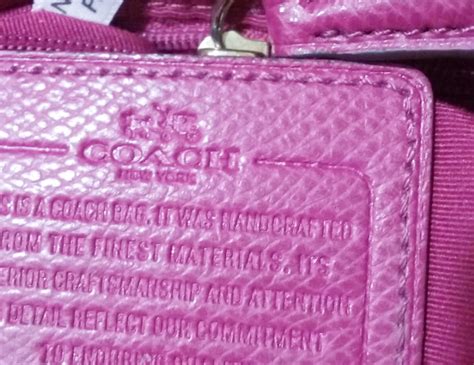 serial number coach bag fake vs real vs fake|More.